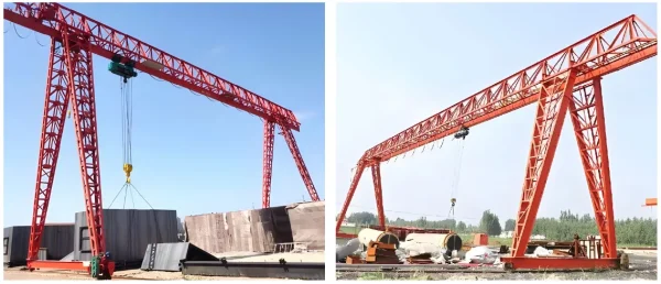 15 Ton MH Mode Lattice Single Girder Gantry Crane with Electric Hoist - Image 4