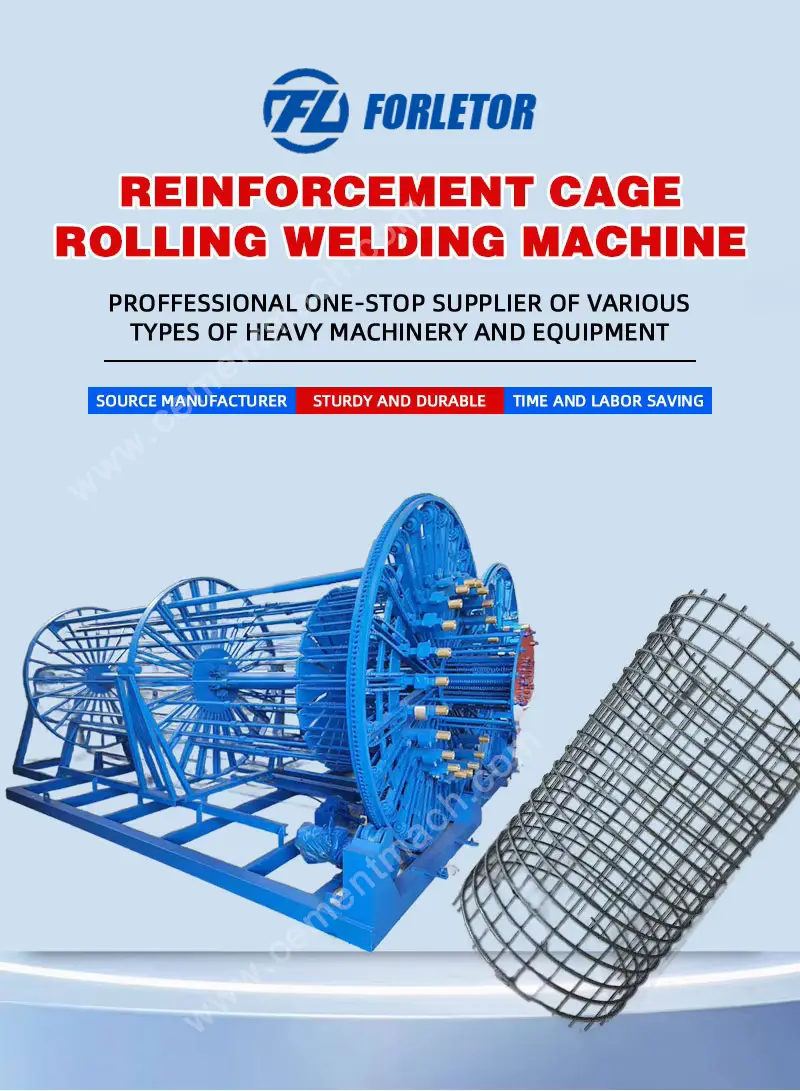 Steel cage welding machine