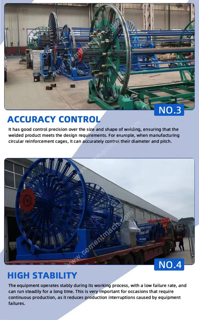 Steel cage welding machine