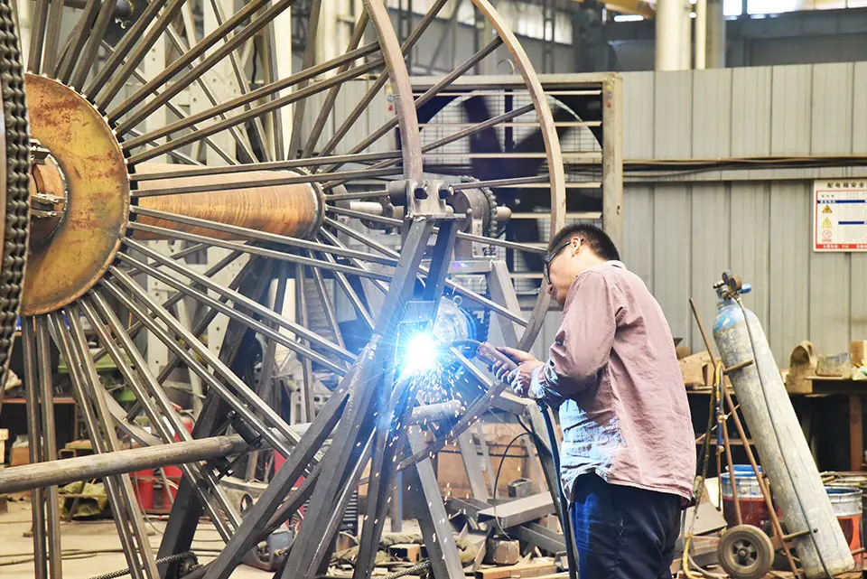 auto cage welding machine