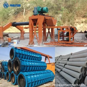 Suspension Roller Concrete Pipe Machine