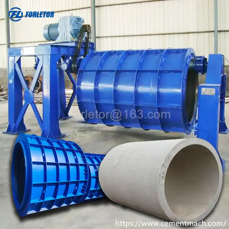Suspension Roller Concrete Pipe Machine
