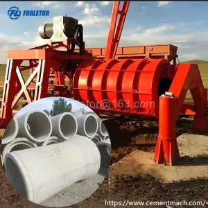 Advanced concrete pipe making machine for sale