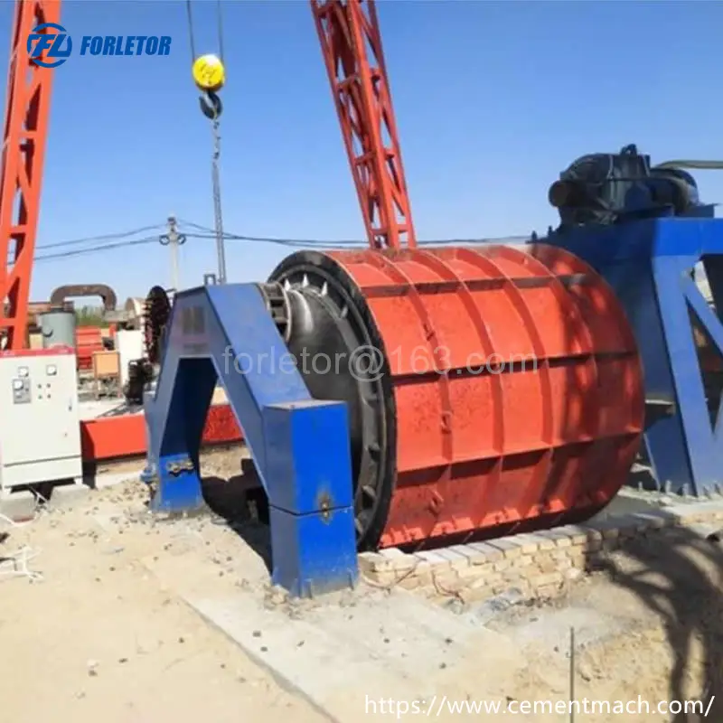 concrete pipe making machine